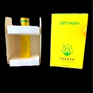 Tazeka Aromatherapy Optimism Blend Oil (0.27 oz.) Body roll on perfume.Aroma.